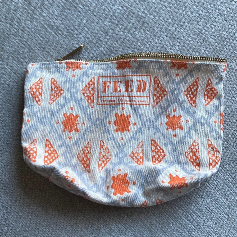 FEED pouch bag with zipper